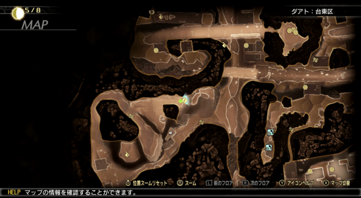 SMT V - Demon Statue 20 Map Location