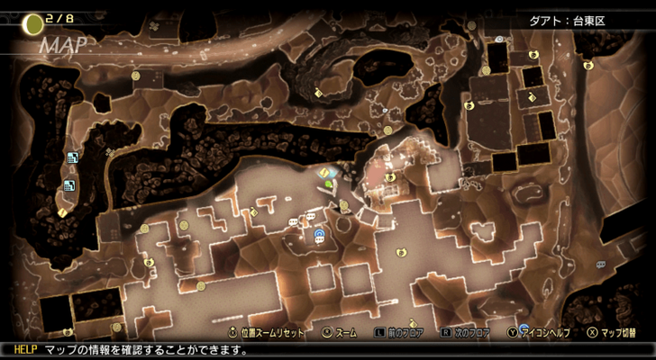 SMT V - Demon Statue 22 Map Location