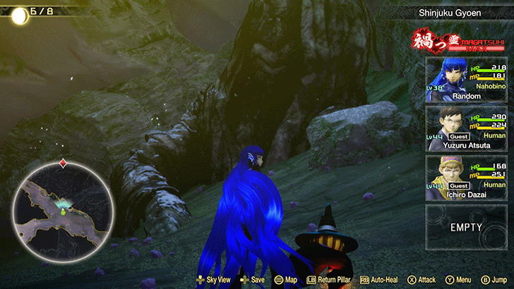 SMT V - Demon Statue 14 Actual Location