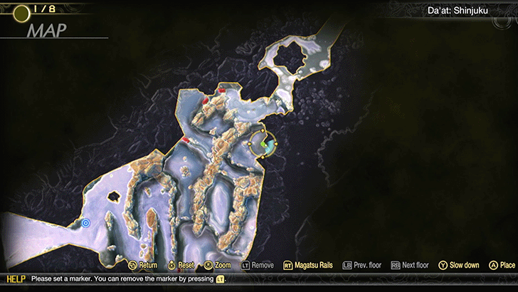 SMT V - Demon Statue 15 Map Location