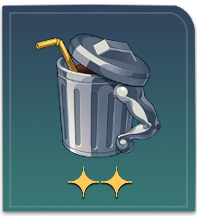 Trash Sparkling Water Item