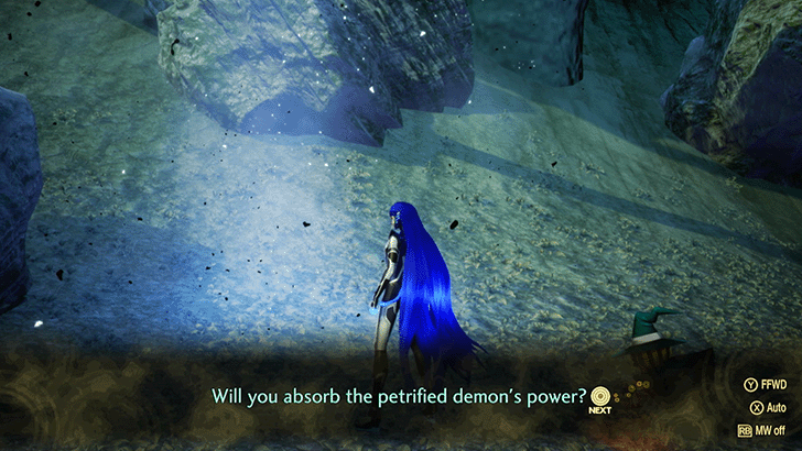 SMT V - Demon Statue Absorb Power