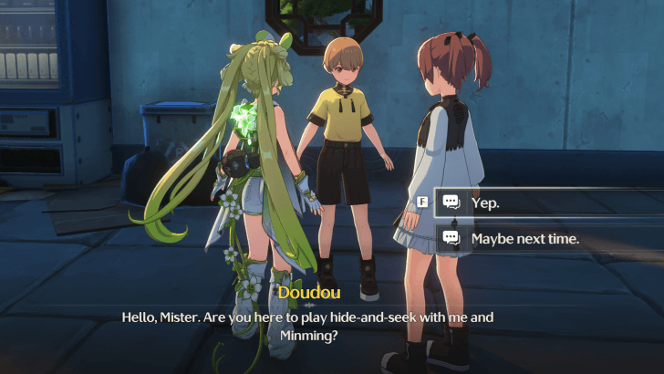 Wuthering Waves - Talking to Doudou