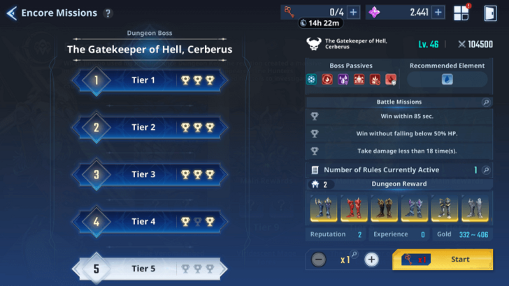 Solo Leveling Arise - The Gatekeeper of Hell Cerberus