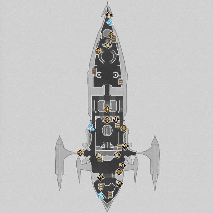 Honkai Star Rail - Radiant Feldspar F1 Map