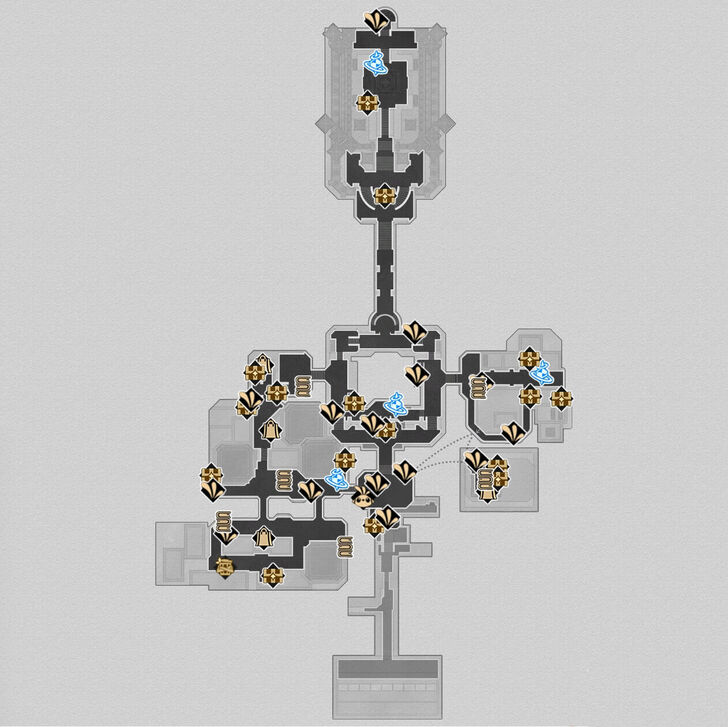Honkai Star Rail - Dreamflux Reef F2 Map