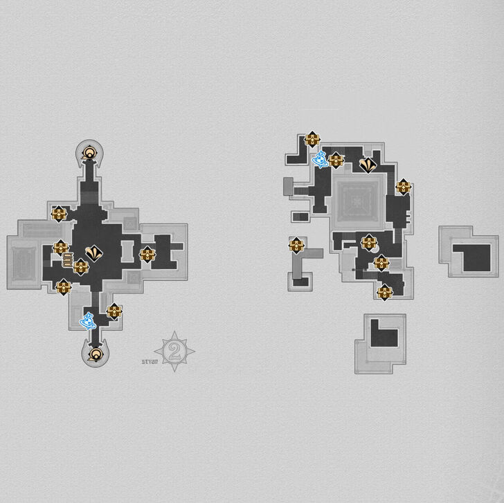 Honkai Star Rail - SoulGlad Scorchsand Audition Venue Time Trial Map