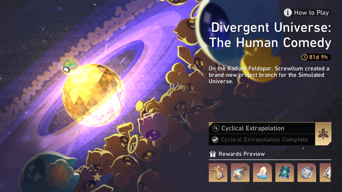 Honkai Star Rail - Divergent Universe - The Human Comedy