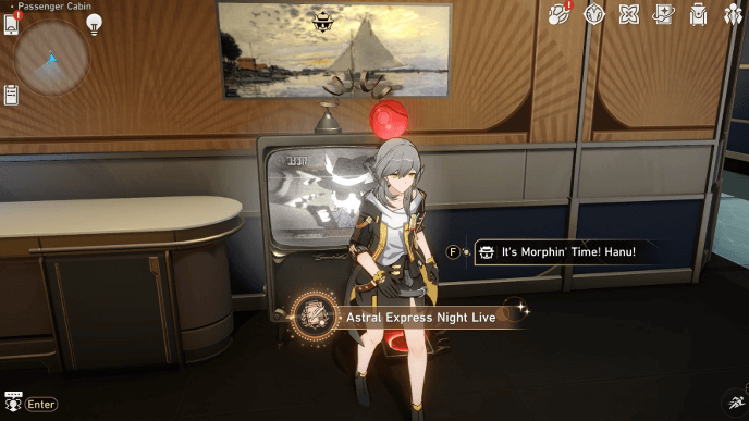 Honkai Star Rail - How to Get Television (Limited Edition) - Place in Passenger Cabin of Astral Express