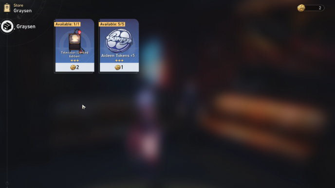 Honkai Star Rail - Used to Purchase Items From Graysen