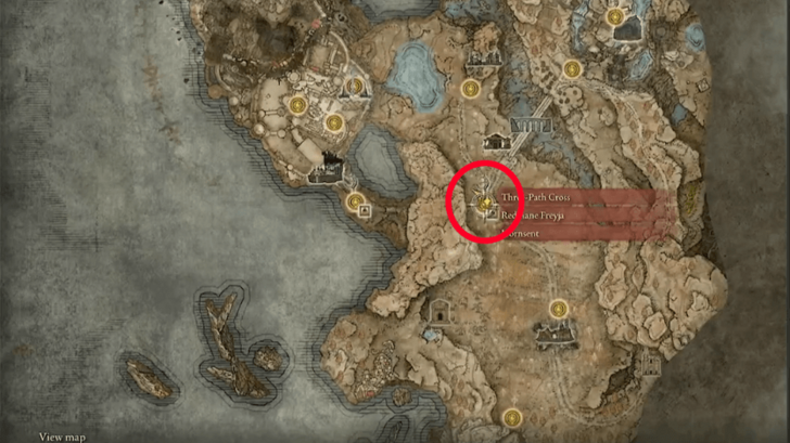 Redmane Freyja and Hornsent location