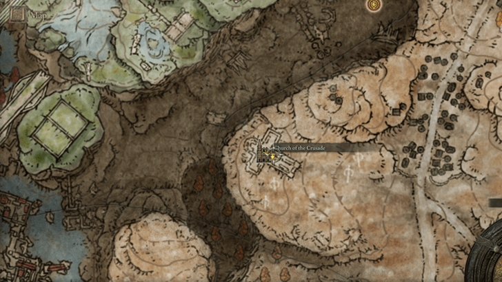 Elden Ring - Crusade Insignia Map View