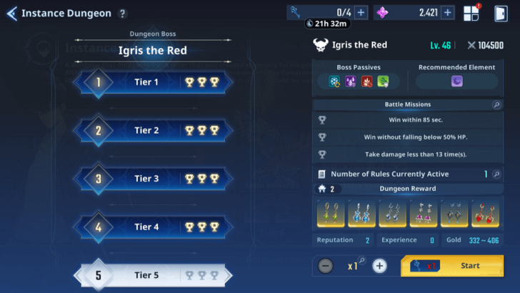 Solo Leveling Arise - Igris the Red