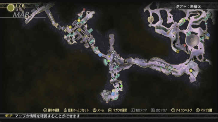 SMT V Vengeance - Devotion to Order Walkthrough and Guide Map