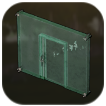 Palworld - Glass Wall and Door