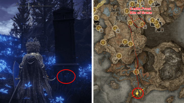 Southern Shore Map Fragment Location