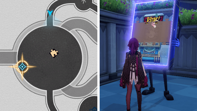 Honkai Star Rail - Vermilion Challenge Arcade Machine Location