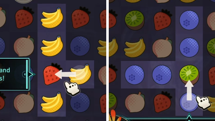 Honkai Star Rail - Create Bombs by Lining Up 4 or More Fruits