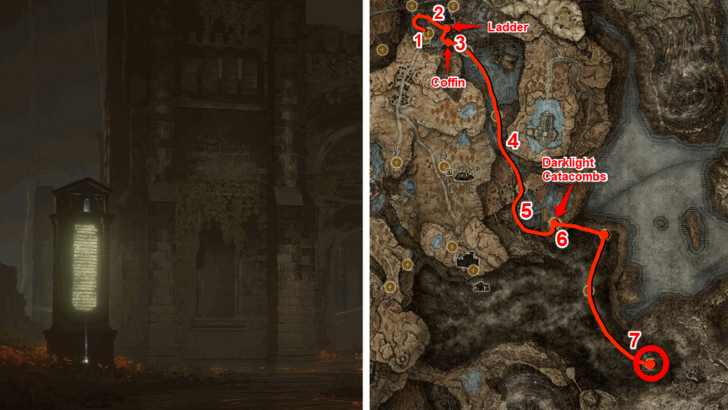 Abyssal Woods Map Fragment Location