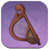 Vintage Lyre Image