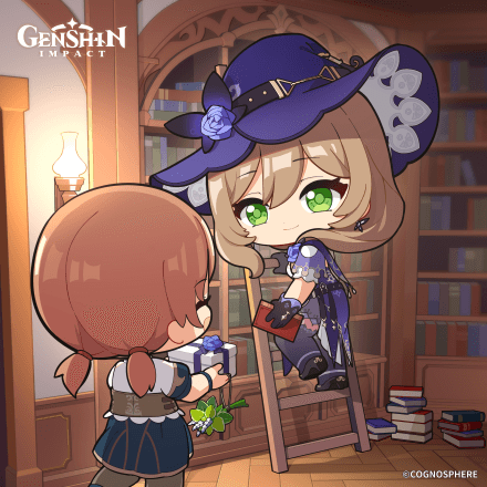 Genshin Impact - Lisa Birthday Art 2024