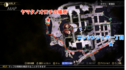 SMT V Vengeance - Heroes of Heaven and Earth Walkthrough and Guide Yamato-No-Orochi Map