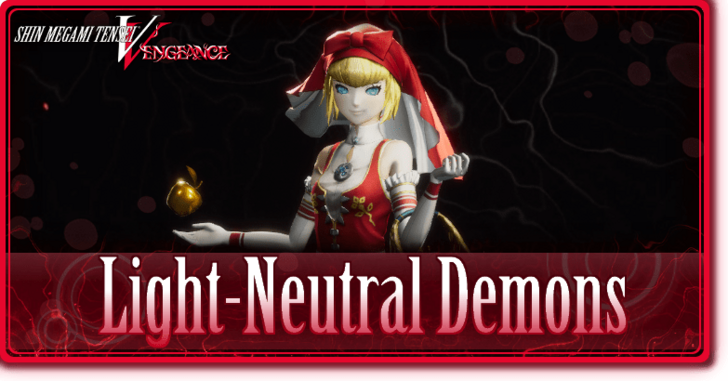 Shin Megami Tensei V Vengeance - List of Light-Neutral Demons