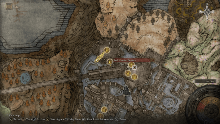 Elden Ring - title Map Location