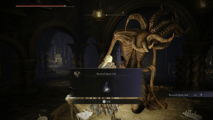 Revered Spirit Ash Location