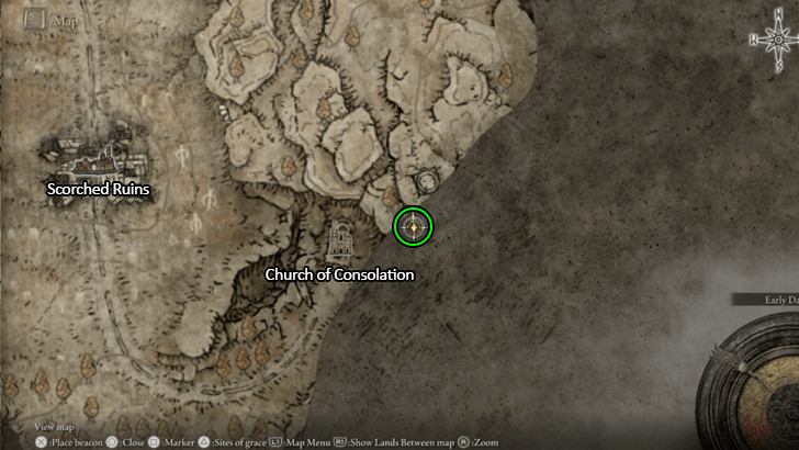 Elden Ring - Messmer Soldier Shield Enemy Drop Map Location