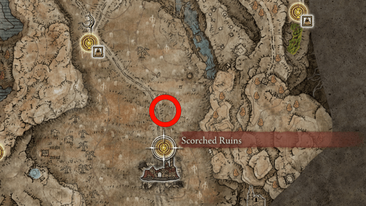 Furnace Golem (Gravesite Plain) Map Location