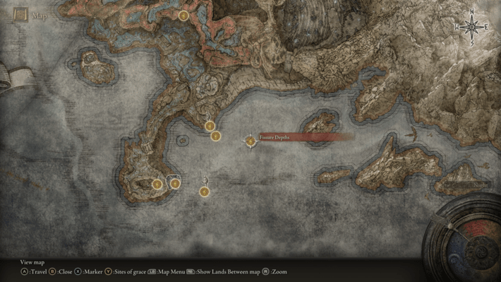 Putrescent Knight Map Location