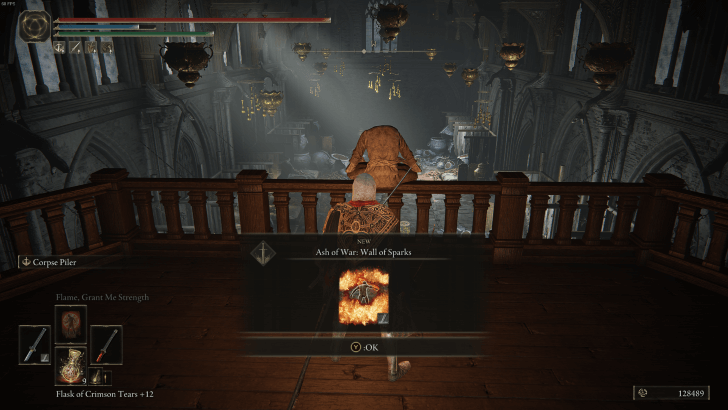 Elden Ring - Wall of Sparks Ash of War World View