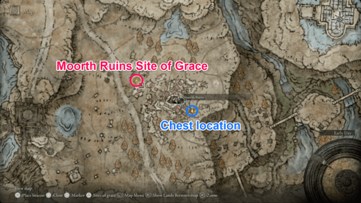 Elden Ring - Golden Arcs Map View