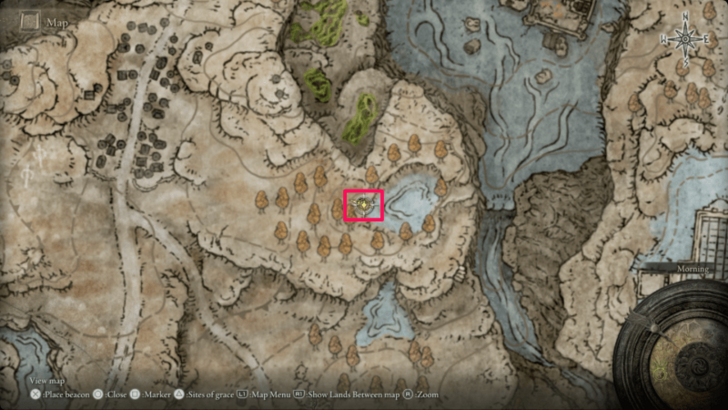 Elden Ring - Heal from Afar Map View