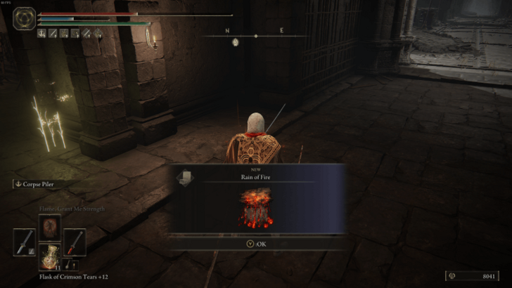 Elden Ring - Rain of Fire Overworld View