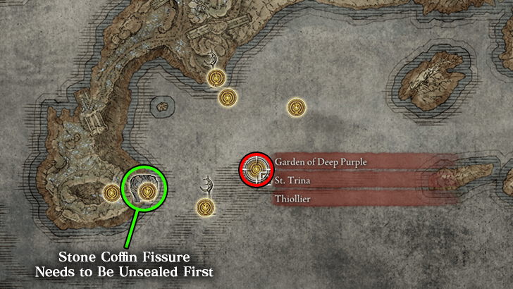 St. Trina and Thiollier location