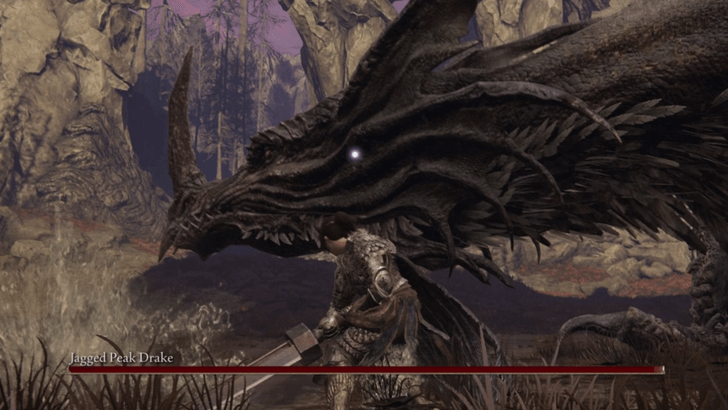 Elden Ring - Defeat the Lone Jagged Peak Drake