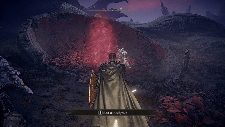 Elden Ring - Ghostflame Breath Overworld View