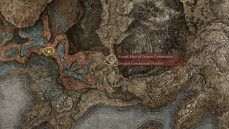 Elden Ring - Ghostflame Breath Map View