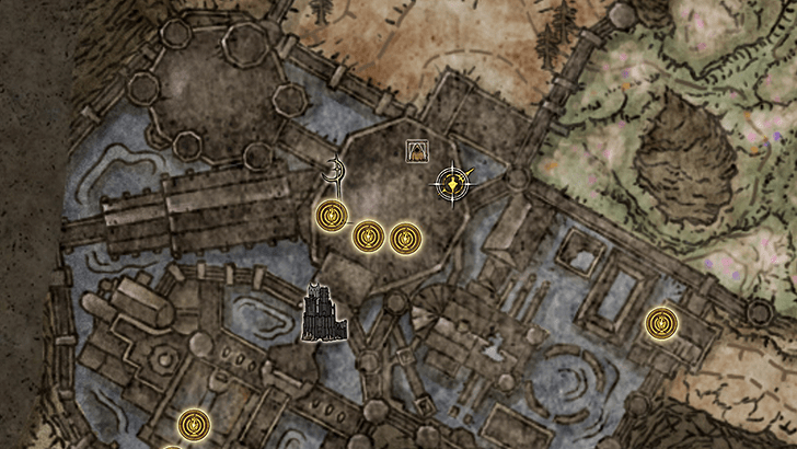 Elden Ring - Fire Serpent Map View