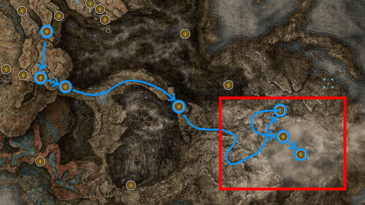 Elden Ring - How to Get to Jagged Peaks