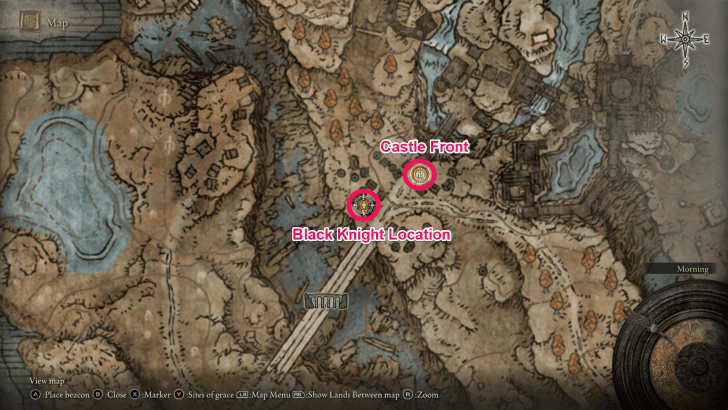 Elden Ring - Black Knight Armor World View