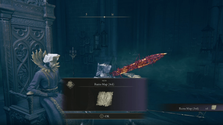 Third Ruins Map from Ymir