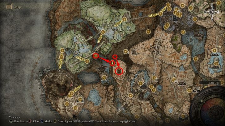 Red Bear Map Location