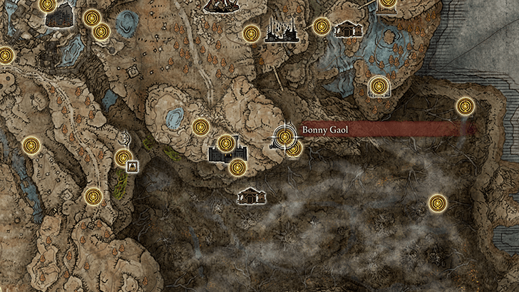 Elden Ring - Curseblade Meera Map View