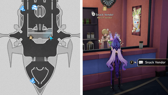 Honkai Star Rail - How to Get Self-Funded Merch Achievement - Buy Any Item From Snack Vendor.