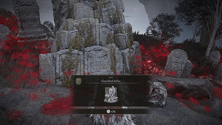 Elden Ring - Gravebird Ashes World View