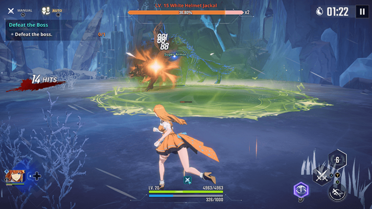 Solo Leveling Arise - Hunter Archives Lee Joohee Battle