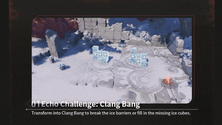 Wuthering Waves - Clang Bang Echo Challenge Matching Ice Cubes